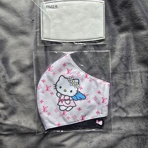 Hello Kitty Pink Face Mask for Kids